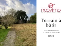 Terrain à bâtir de 927m2 hors lotissement