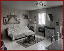 Maison plain-pied 2 chambres + garage 