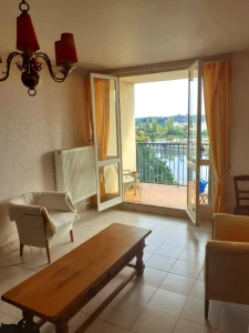  Appartement T3  avec parc et vue dégagée sur le Cher