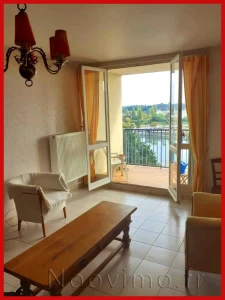 Appartement T3  avec parc et vue dégagée sur le Cher