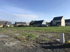 Terrain viabilisé hors lotissement piscinable