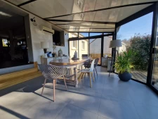 3ch bureau MODERNE et IMPECCABLE terrain garage