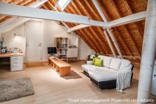 Fermette 2 chambres 1500 m2 de terrain clos. garage.puits .5