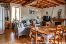 Fermette 2 chambres 1500 m2 de terrain clos. garage.puits .5