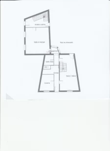 centre . ensemble immobilier 164 m2 avec cour centrale