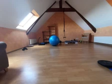 Vaste maison de bourg, 4 chambres, très joli jardin