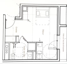 La Rochelle Studio 26 m2, Résidence Quai Ouest