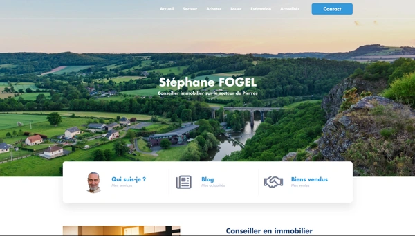 Mon nouveau site est en ligne : Bienvenue à Valdallière et ses alentours (Calvados) avec Imoconseil !