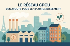 CPCU à Paris 13e : un chauffage urbain durable et performant