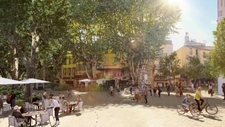 Futur Cours Sextius à Aix-en-Provence: piétonnisation, jardin des Thermes et impact immobilier