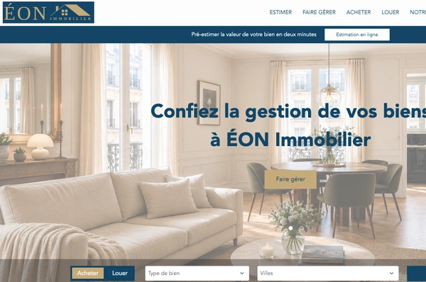 EON Immobilier lance son nouveau site internet dédié à l’immobilier