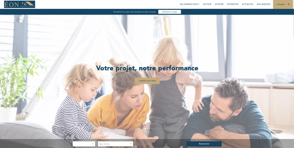 EON Immobilier lance son nouveau site internet dédié à l’immobilier