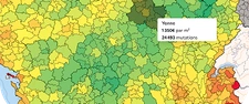 Carte des prix au m²<br>sur votre secteur