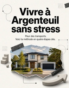 Tu envisage de vivre à Argenteuil mais tu flippes sur les transports. 😅