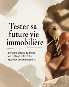 Tu imagines déjà ta terrasse, le jardin, l'espace...