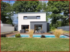 MAISON CONTEMPORAINE 4 CHAMBRES LOCMINE 56 MORBIHAN BRETAGNE