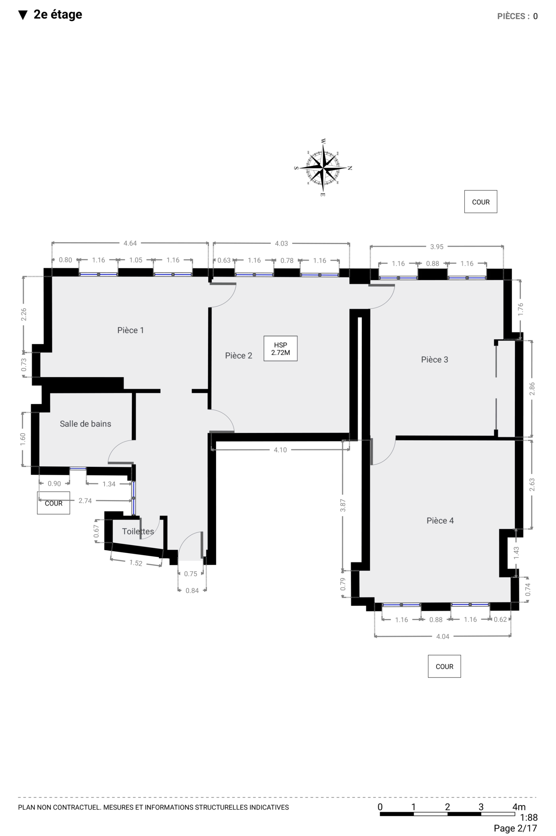 PARIS 10 - QUARTIER PORTE SAINT-MARTIN - APPARTEMENT 4 PIÈCES 9