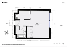 PARIS 10 - QUARTIER HÔPITAL SAINT-LOUIS - STUDIO 7