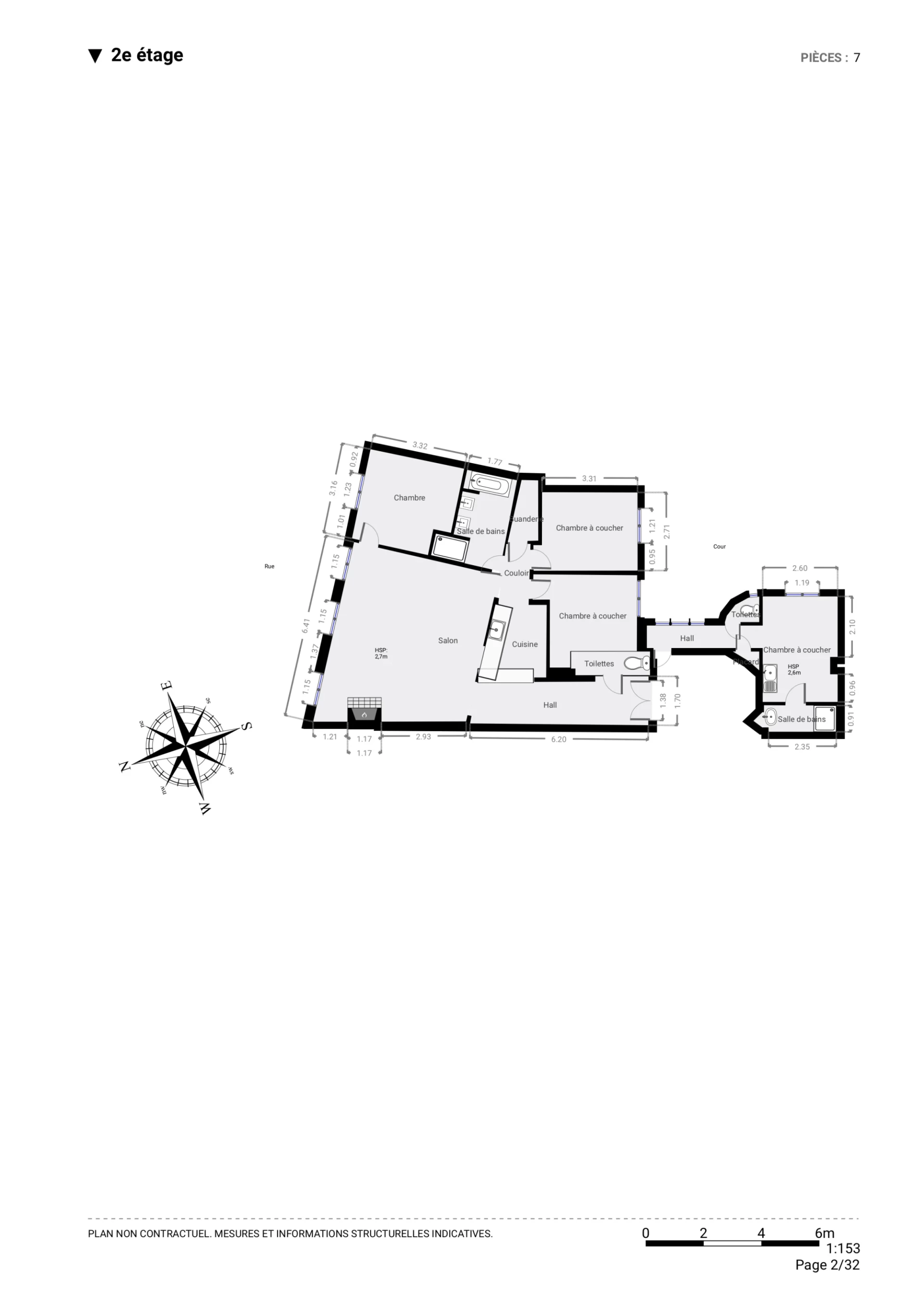 PARIS 10 - QUARTIER PORTE SAINT-MARTIN - APPARTEMENT 5 PIÈCES 9