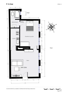 PARIS 3 - QUARTIER ARTS-ET-METIERS - APPARTEMENT 2 PIÈCES 9