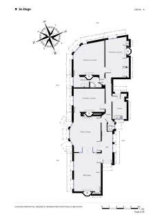 PARIS 10 - QUARTIER PORTE SAINT-MARTIN - APPARTEMENT 5 PIÈCES 8