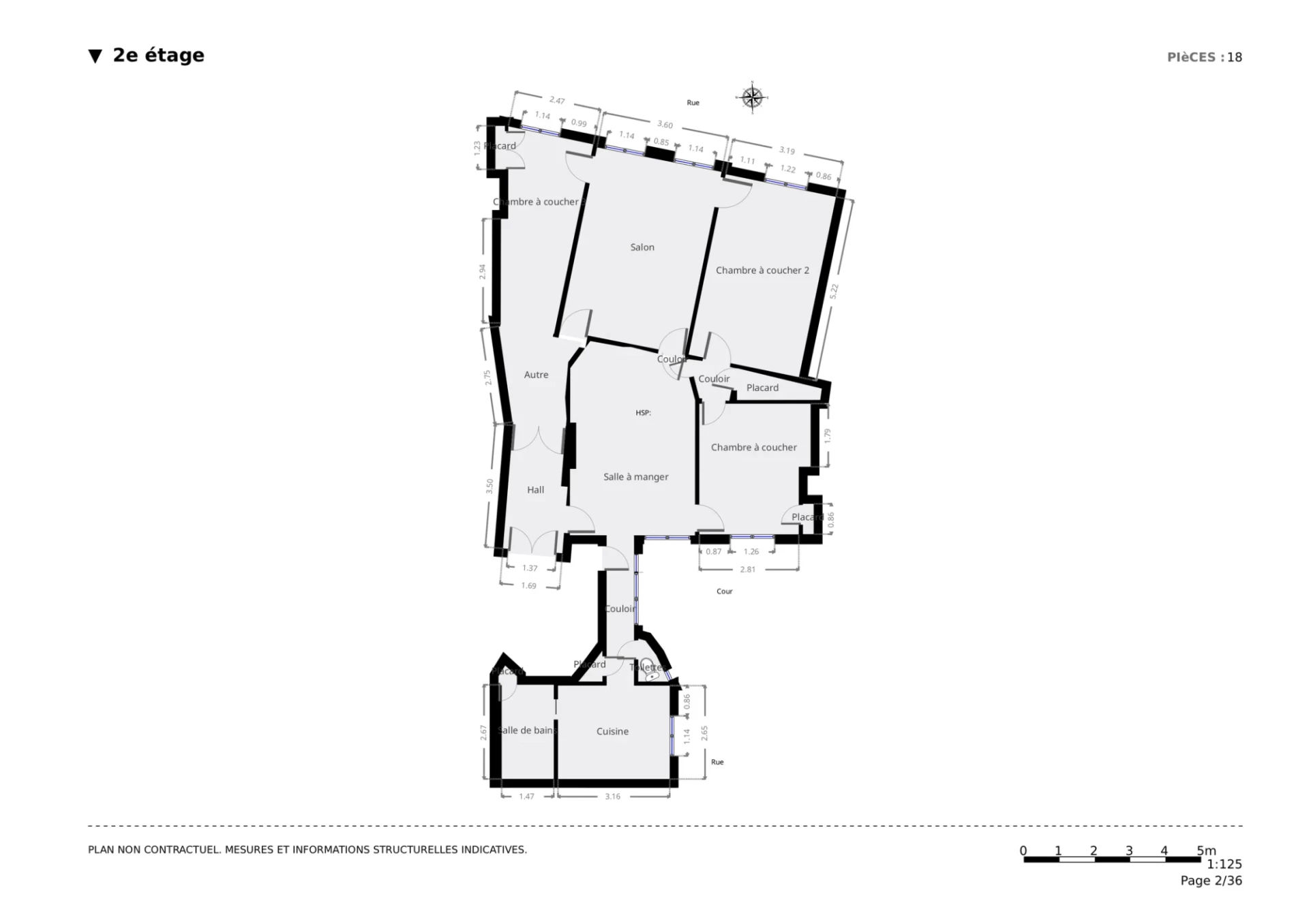 PARIS 10 - QUARTIER PORTE SAINT-MARTIN - APPARTEMENT 5 PIÈCES 8
