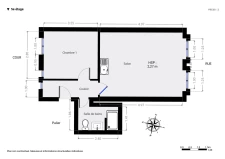 PARIS 10 - QUARTIER PORTE SAINT-DENIS - APPARTEMENT 2 PIÈCES 10