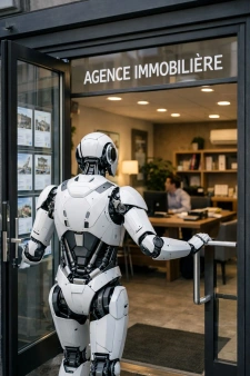 Quand l’IA pousse la porte de l’agence immobilière