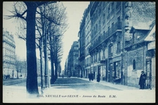 L'avenue du Roule à Neuilly-sur-Seine
