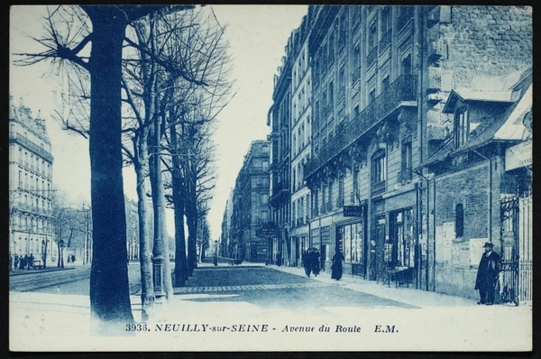 L'avenue du Roule à Neuilly-sur-Seine