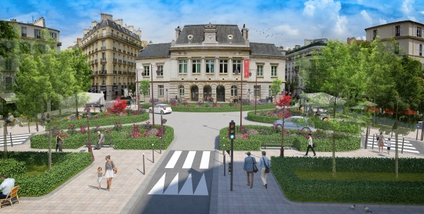 Rue Parmentier à Neuilly-sur-Seine