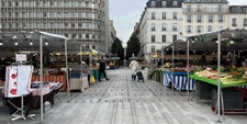 Le marché alimentaire à Neuilly-sur-seine