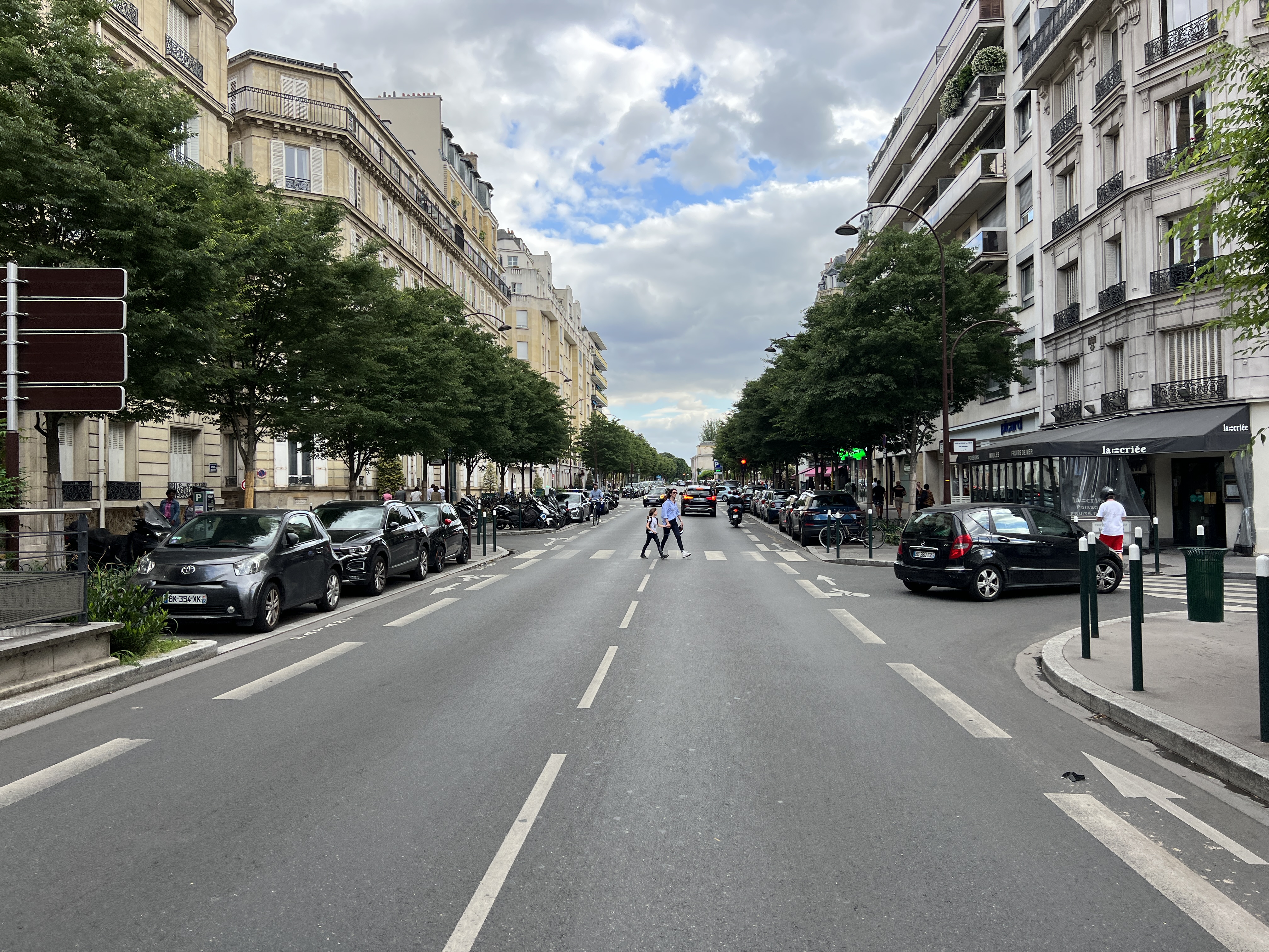 L’Avenue de Madrid à Neuilly-sur-Seine