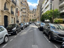 Rue de l'école de mars à Neuilly-sur-Seine