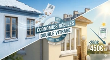 Fenêtres double vitrage : Quel gain réel sur votre facture d'énergie ?