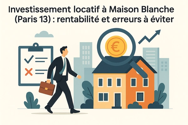 Investissement locatif à Maison Blanche (Paris 13) : rentabilité et erreurs à éviter