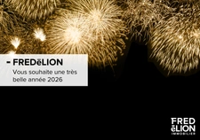 Toute l’équipe Fredelion vous adresse ses meilleurs vœux pour 2026