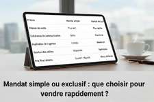 Mandat simple ou exclusif : que choisir pour vendre rapidement ?
