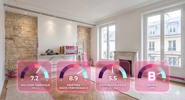 DPE projeté : Comment rassurer un acheteur sur un bien à rénover ?