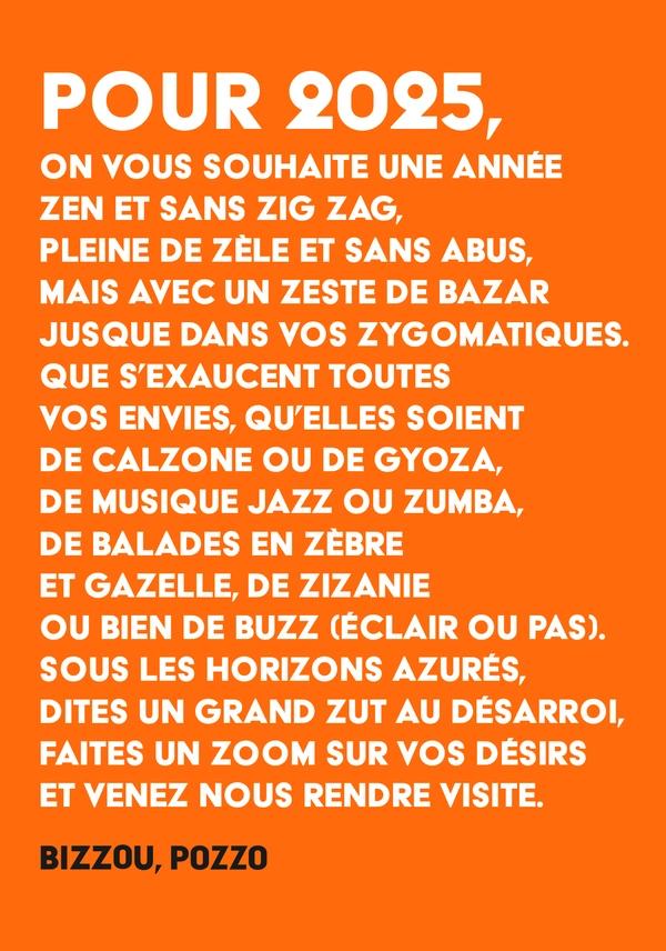 Pozzo Immobilier vous présente ses meilleurs vœux pour 2025