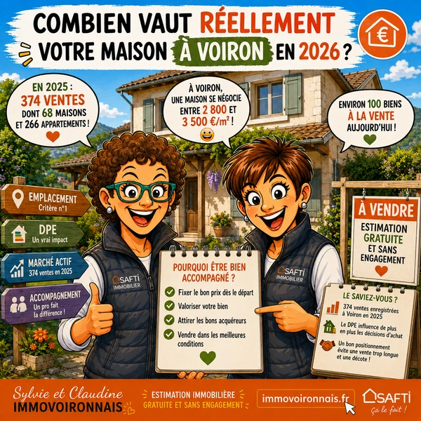 Combien vaut réellement ma maison à Voiron en 2026 ?