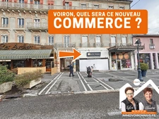 🎉 NOUVEAU LOCAL LOUÉ EN PLEIN CENTRE DE VOIRON !