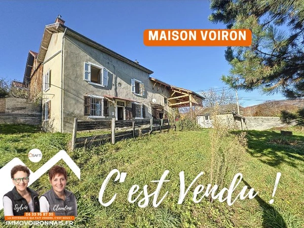 Maison spacieuse à Voiron – Projet idéal pour jeune famille