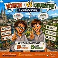 🏆 LE MATCH DES COMMUNES DU PAYS VOIRONNAIS : VOIRON ou COUBLEVIE ?