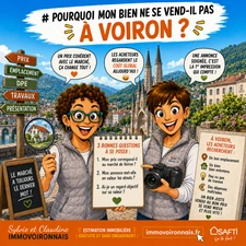 Pourquoi mon bien ne se vend-il pas à Voiron ?