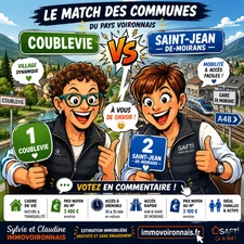 🏆 LE MATCH DES COMMUNES DU PAYS VOIRONNAIS : Coublevie ou Saint-Jean-de-Moirans ?