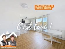 Appartement T3 meublé loué en plein centre de Voiron