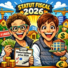 📢 NOUVEAUTÉ 2026 : le “Statut fiscal du bailleur privé