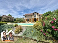 Maison à vendre à La Buisse : vue Vercors, piscine et calme absolu