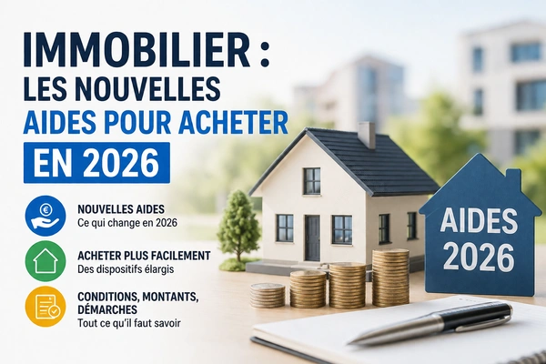Immobilier : les nouvelles aides pour acheter en 2026